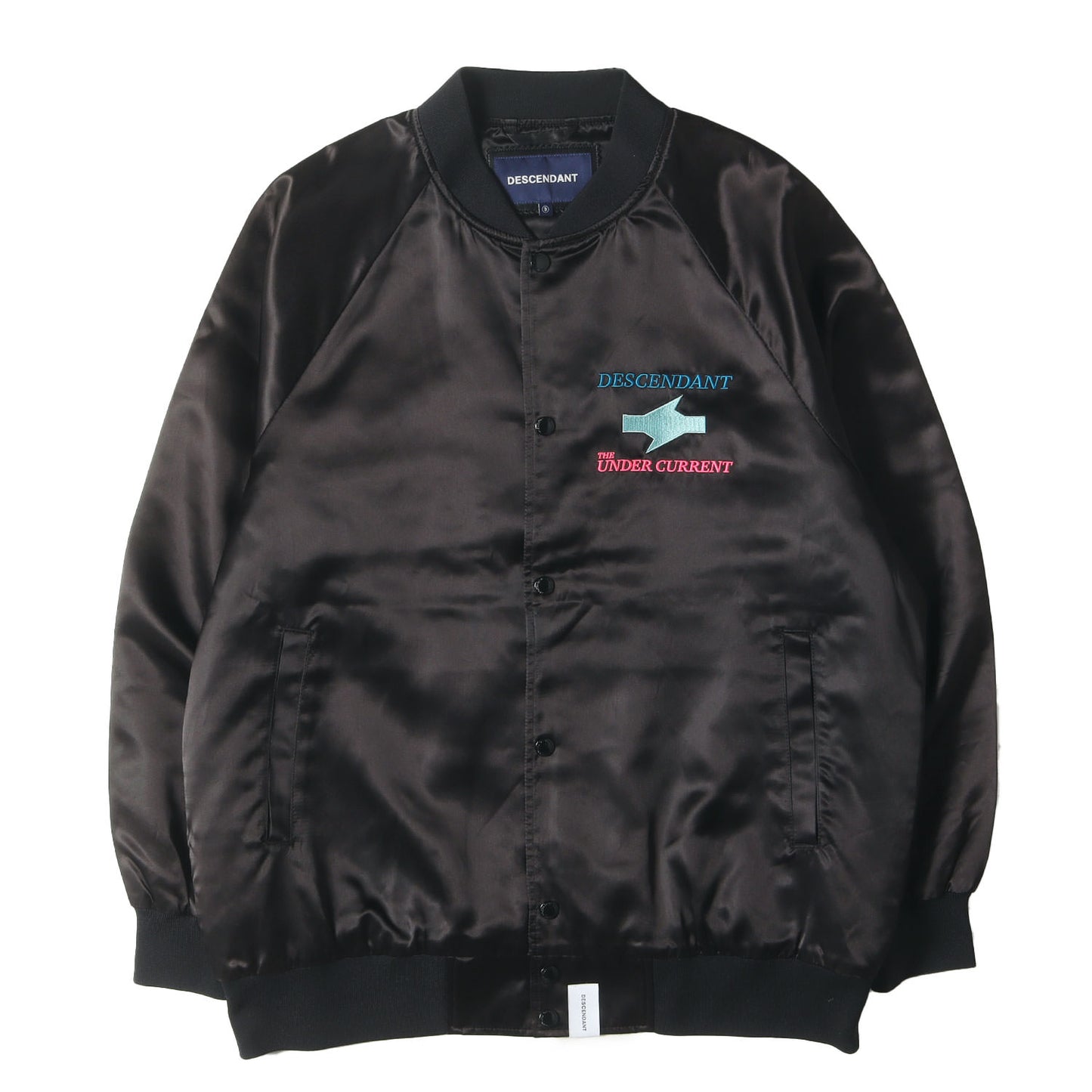 20SS ロゴ刺繍 サテン スタジャン(ECHO SATIN JACKET)