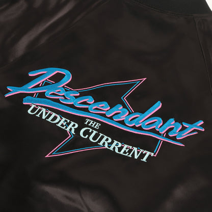 20SS ロゴ刺繍 サテン スタジャン(ECHO SATIN JACKET)