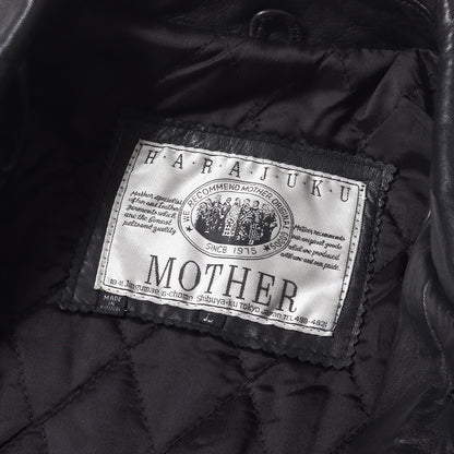 90s シープスキンレザー カーコート HARAJUKU MOTHER