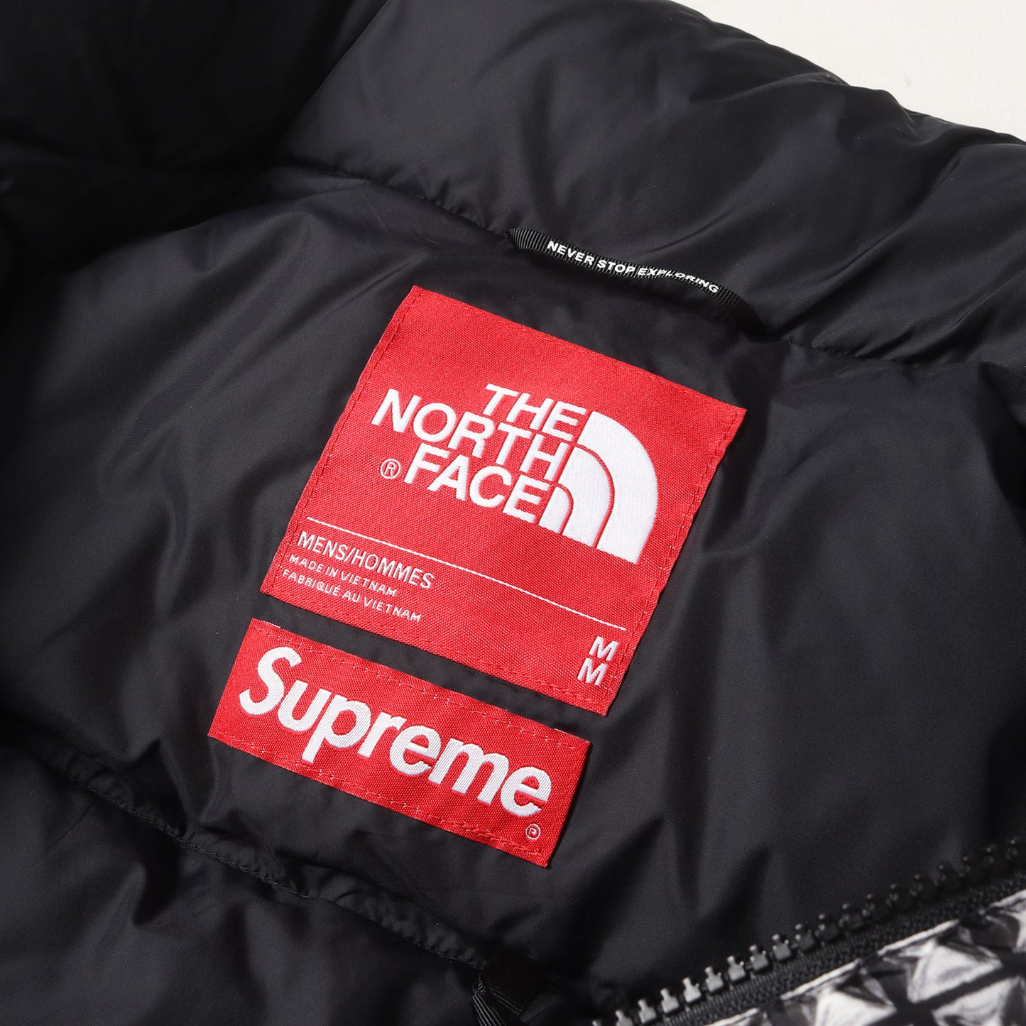 21SS ×THE NORTH FACE スタッズ柄 ヌプシ ダウンジャケット(Studded Nuptse Jacket)