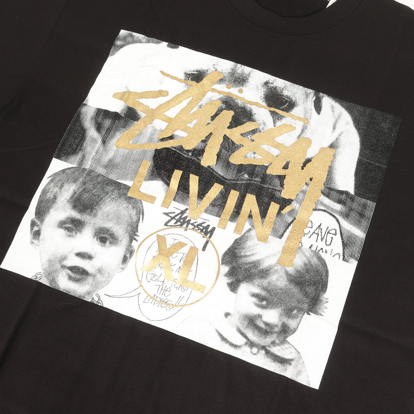 00s ×サムライマガジン 10周年記念 オールドフォト Tシャツ(デッドストック)