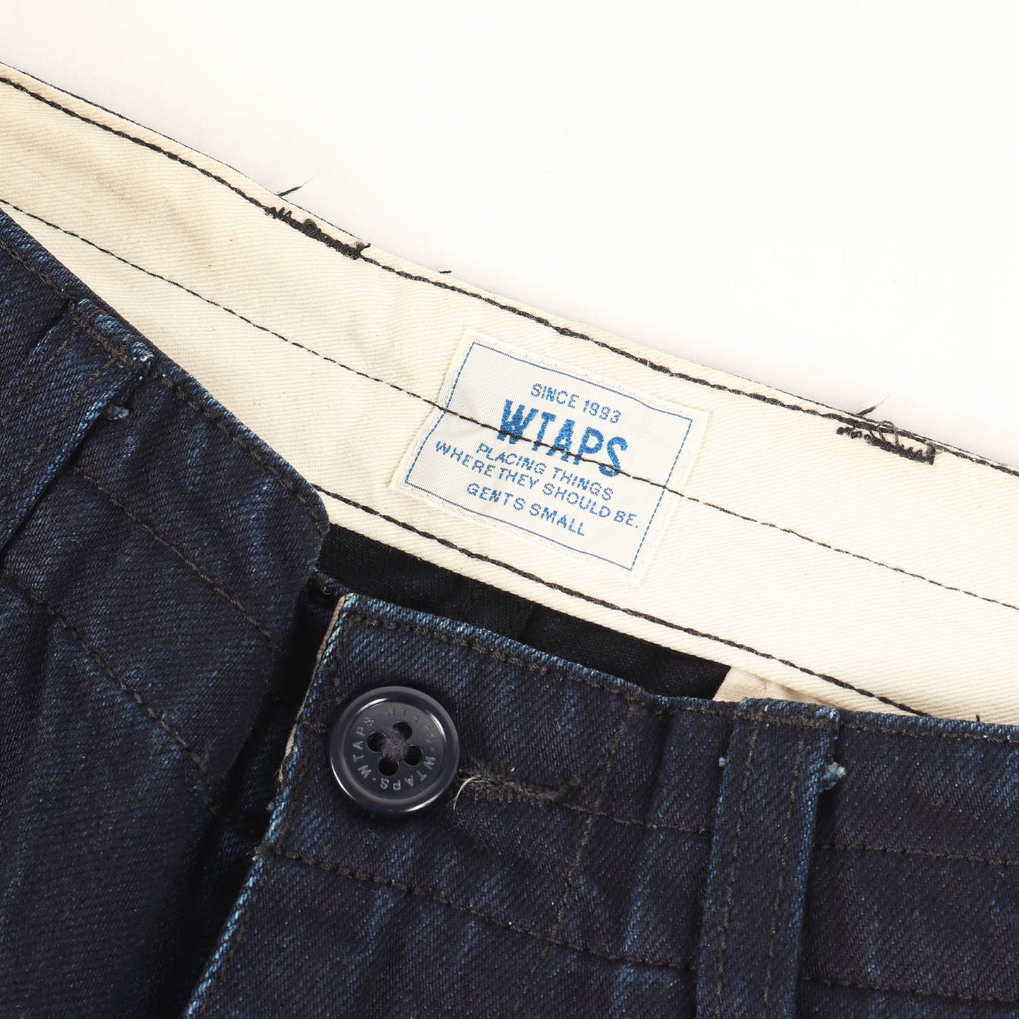 デニム ワークパンツ(KHAKI)