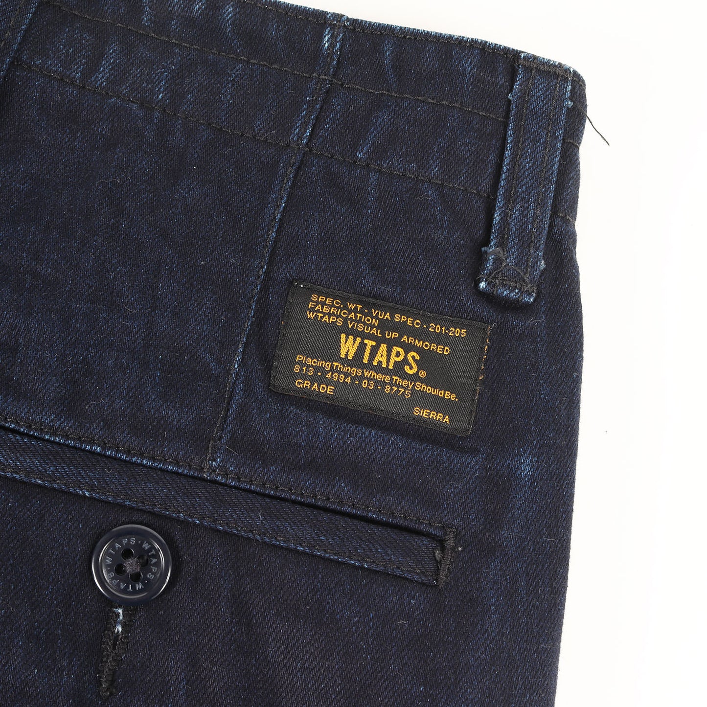 デニム ワークパンツ(KHAKI)