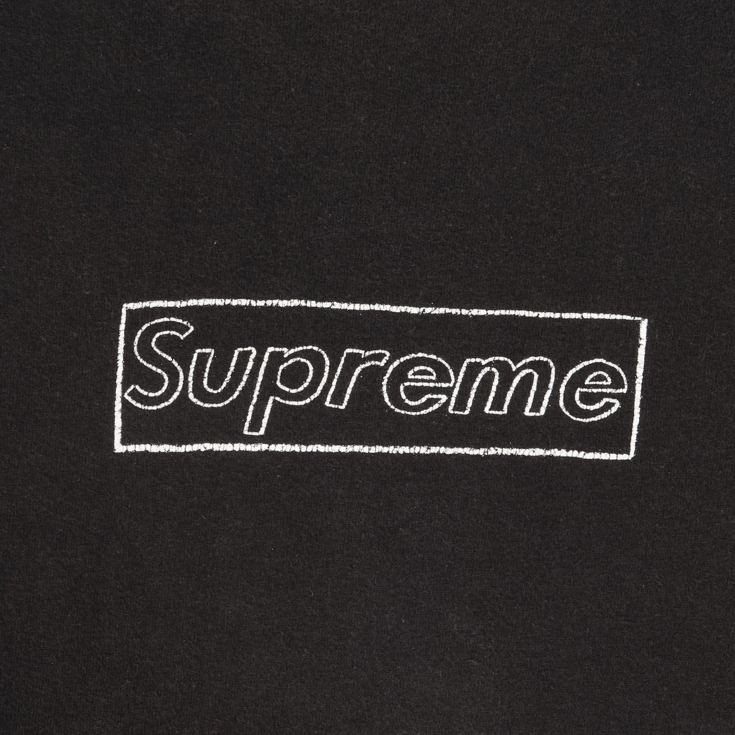 21SS ×KAWS チョークBOXロゴ Tシャツ(Chalk Box Logo Tee)