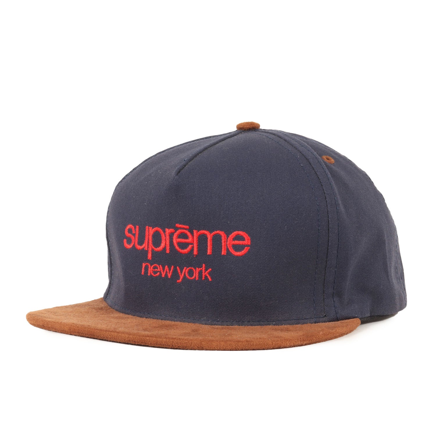 Supreme (シュプリーム) クラシックロゴ スウェードバイザー 5