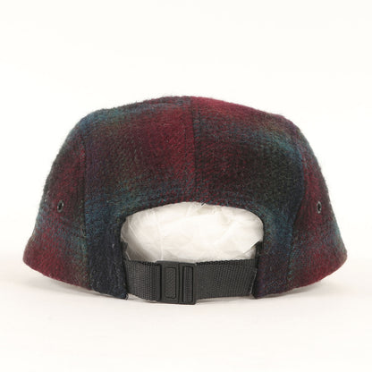 ×WoolRich スウェードバイザー シャドーチェック キャンプキャップ(Shadow Plaid Camp Cap)