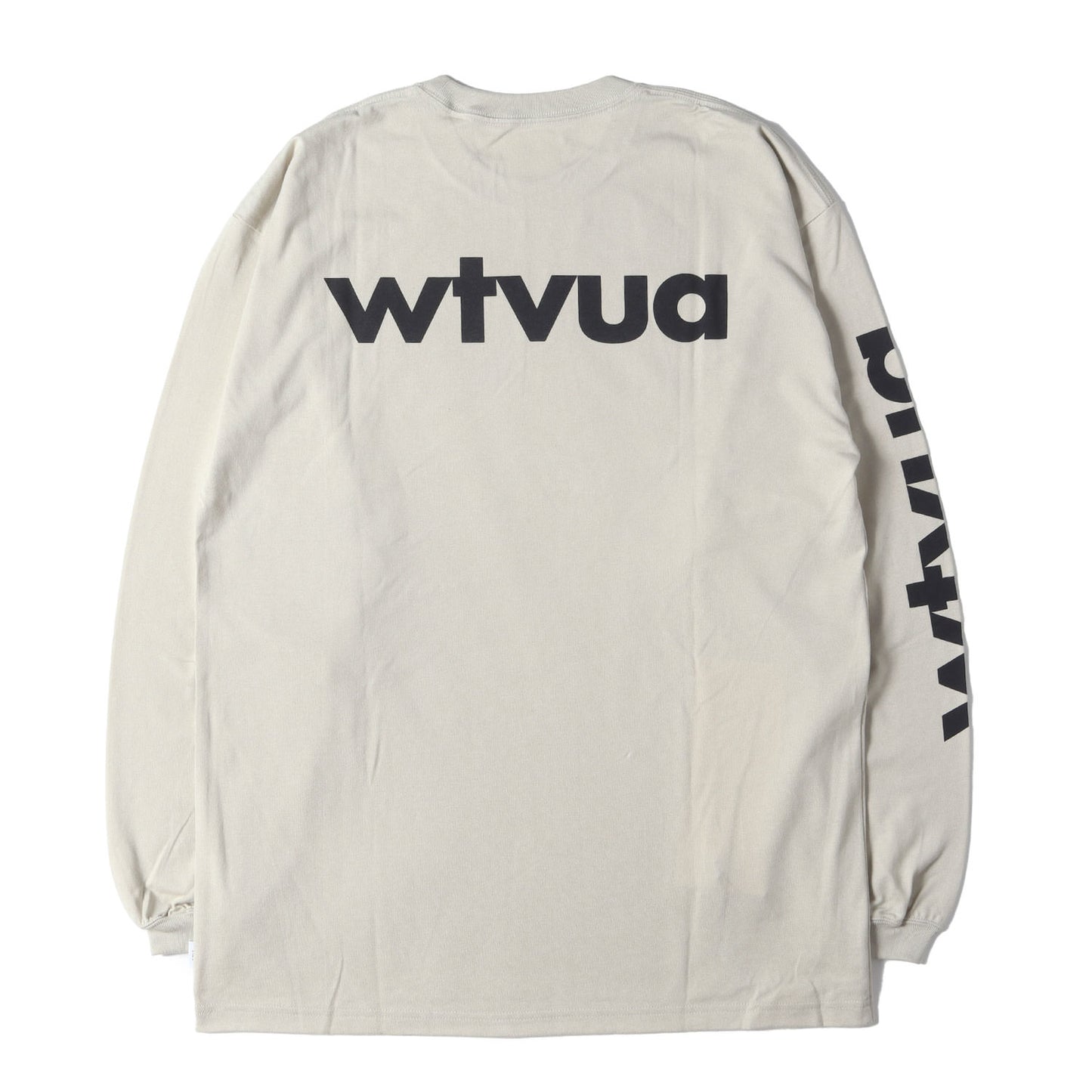 21AW WTVUAロゴ ロングスリーブ Tシャツ(WTVUA)