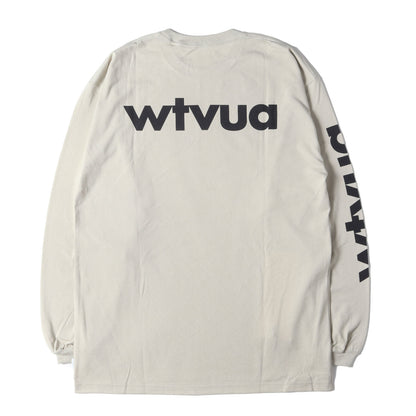 21AW WTVUAロゴ ロングスリーブ Tシャツ(WTVUA)