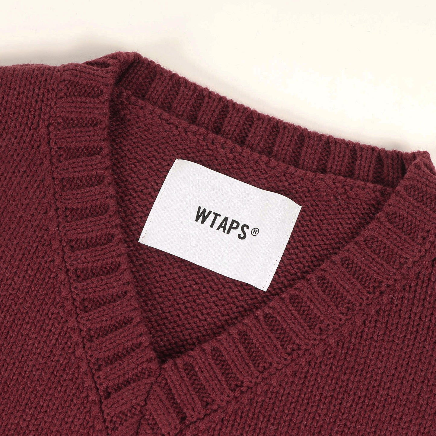 23AW Vネック ニットベスト(DITCH / VEST / ACRYLIC. SIGN)