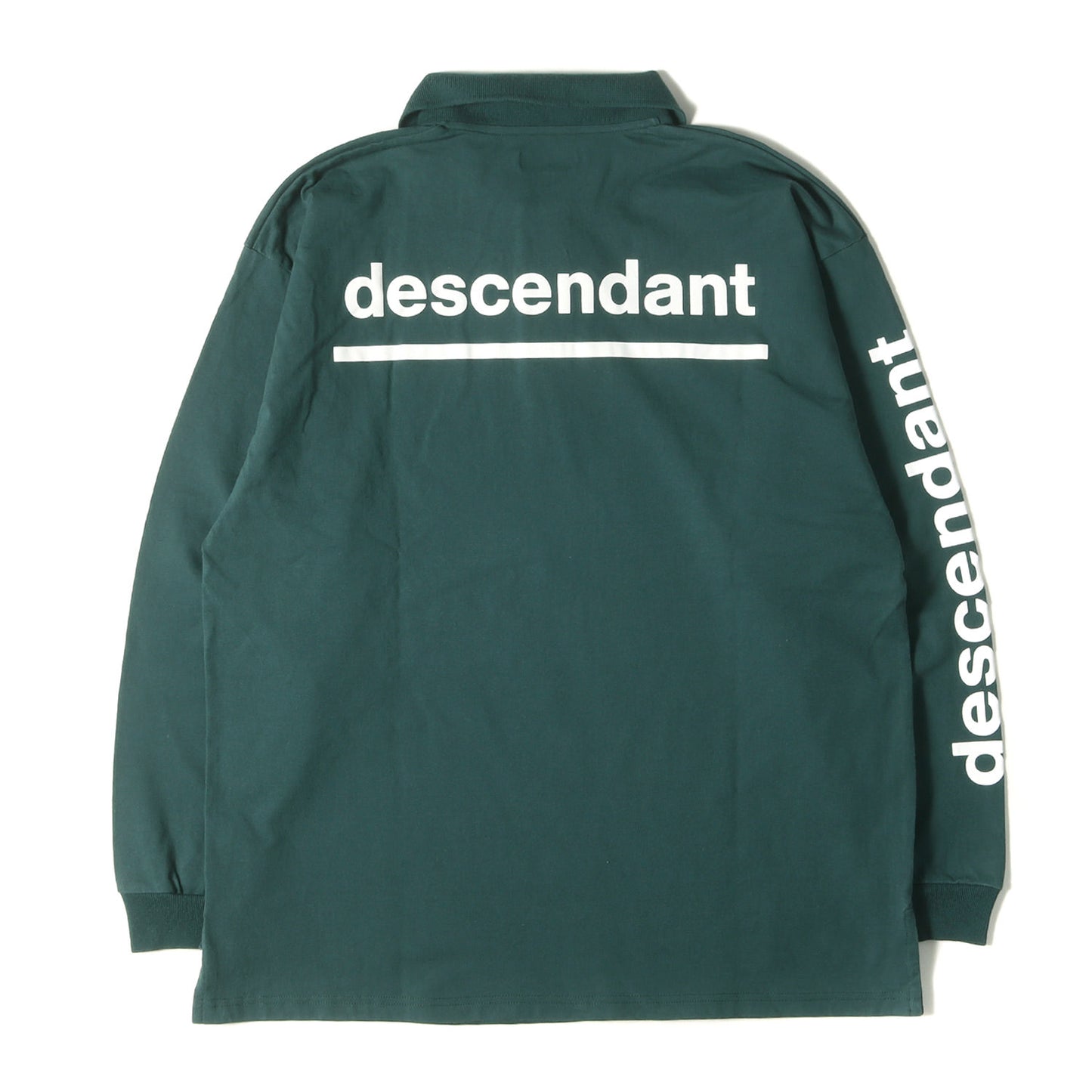 23SS ブランドロゴ ロングスリーブ ポロシャツ(HORIZONTAL POLO LS)