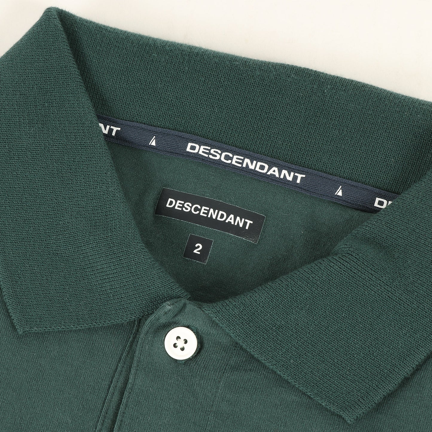 23SS ブランドロゴ ロングスリーブ ポロシャツ(HORIZONTAL POLO LS)