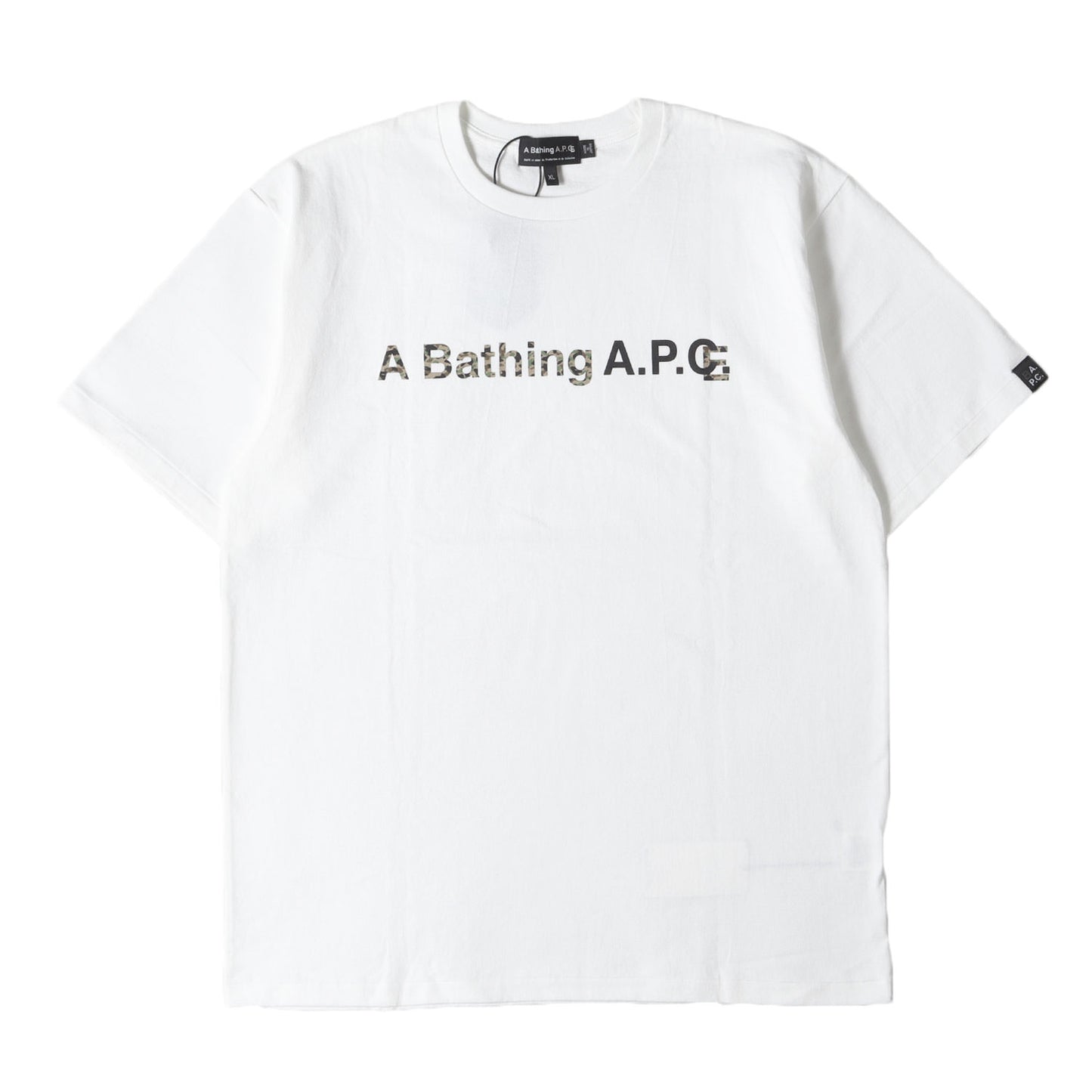 22AW A.P.C カモフラージュロゴ Tシャツ