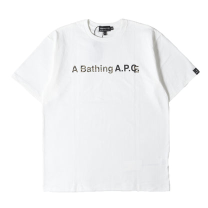 22AW A.P.C カモフラージュロゴ Tシャツ