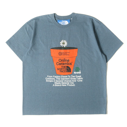 22SS ×Online Ceramics オーバーサイズ ヘビー Tシャツ(GRAPHIC TEE)