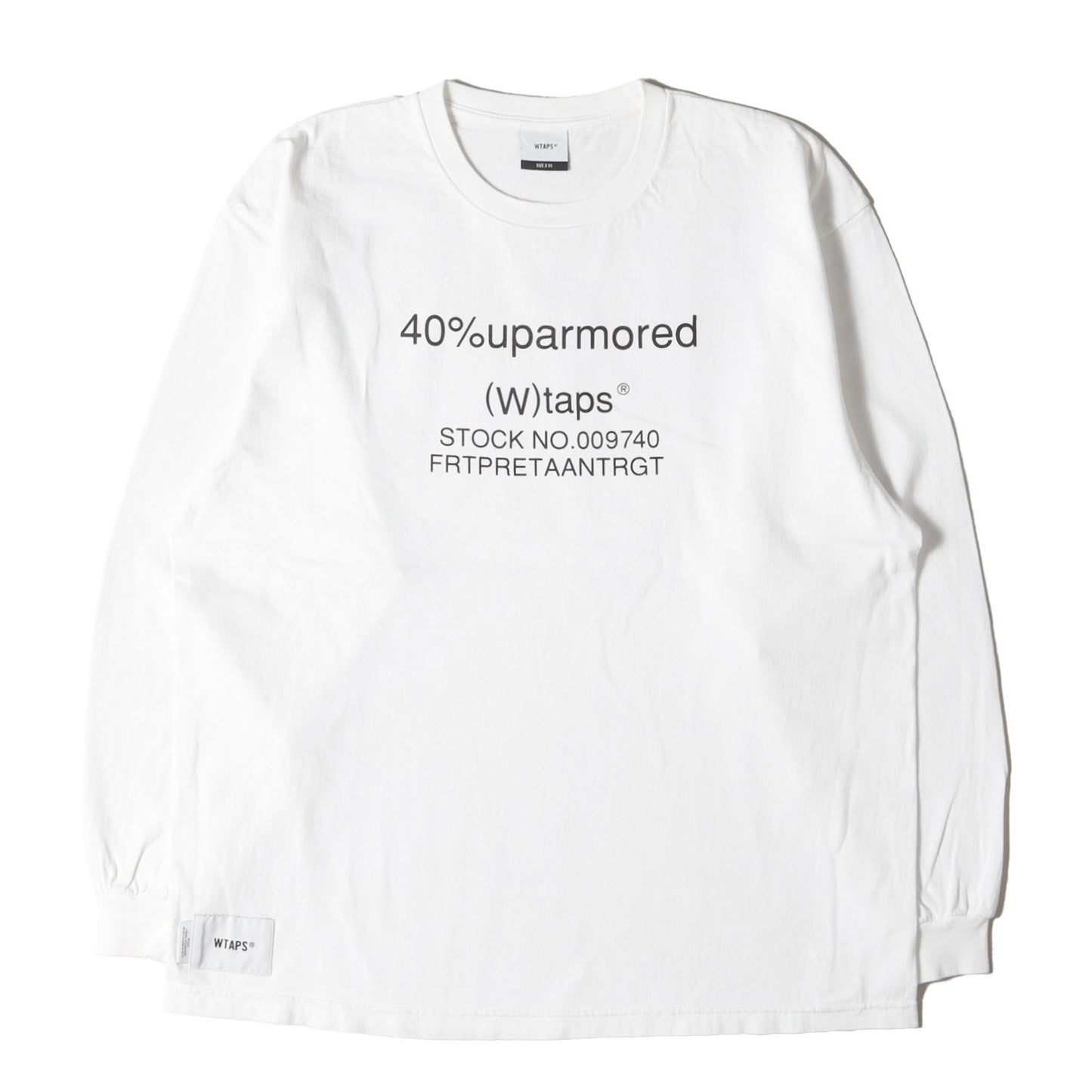 22SS 40PCTロゴ ロングスリーブ Tシャツ