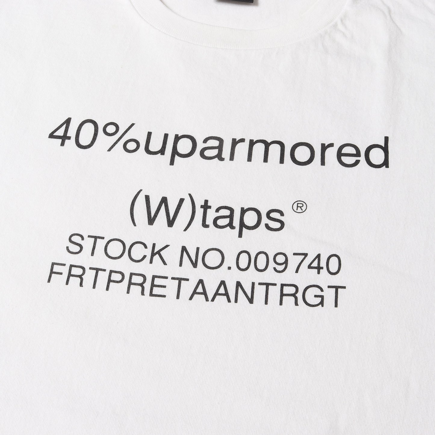 22SS 40PCTロゴ ロングスリーブ Tシャツ