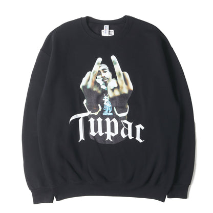 23SS ×2PAC フォトプリント クルーネック スウェット(SWEAT SHIRT)