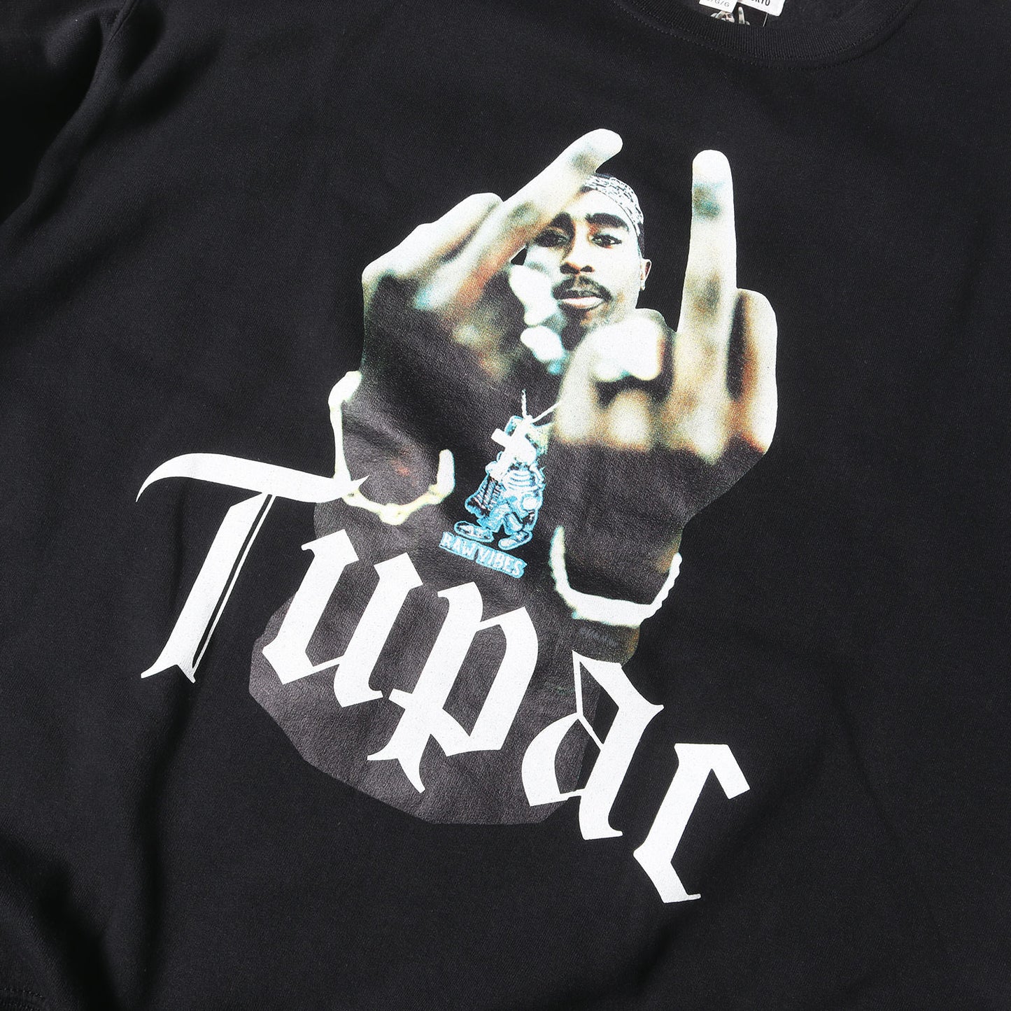 23SS ×2PAC フォトプリント クルーネック スウェット(SWEAT SHIRT)