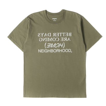 21SS メッセージロゴ クルーネック Tシャツ