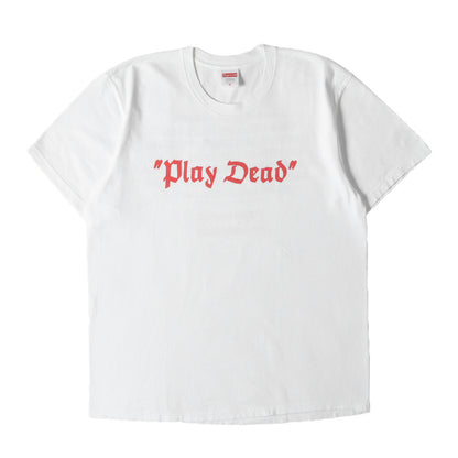 22AW Play Deadロゴ クルーネック Tシャツ(Play Dead Tee)