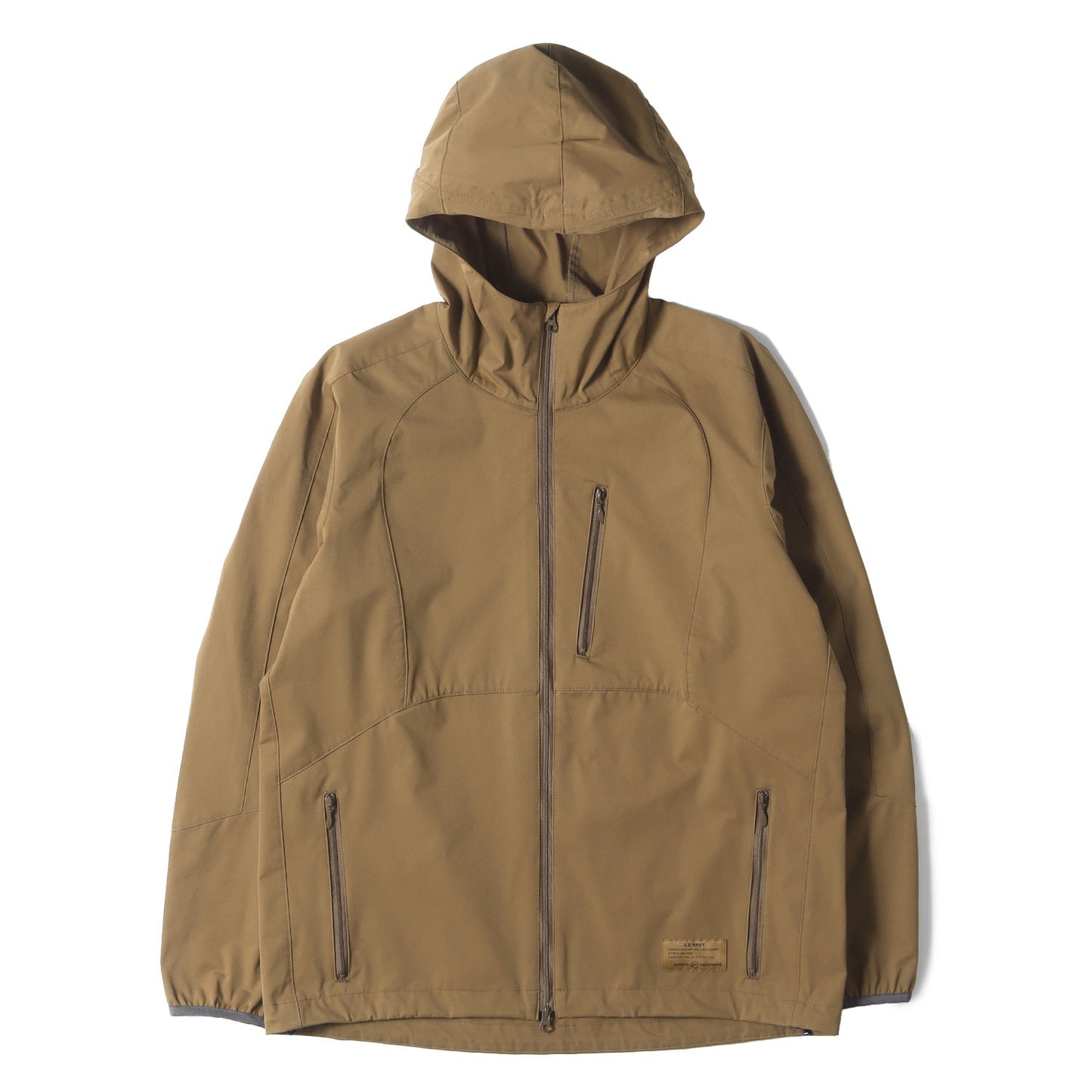 20SS ミルスペックロゴ ストレッチ フード ジャケット(MIL ZIP HOODED BLOUSON)