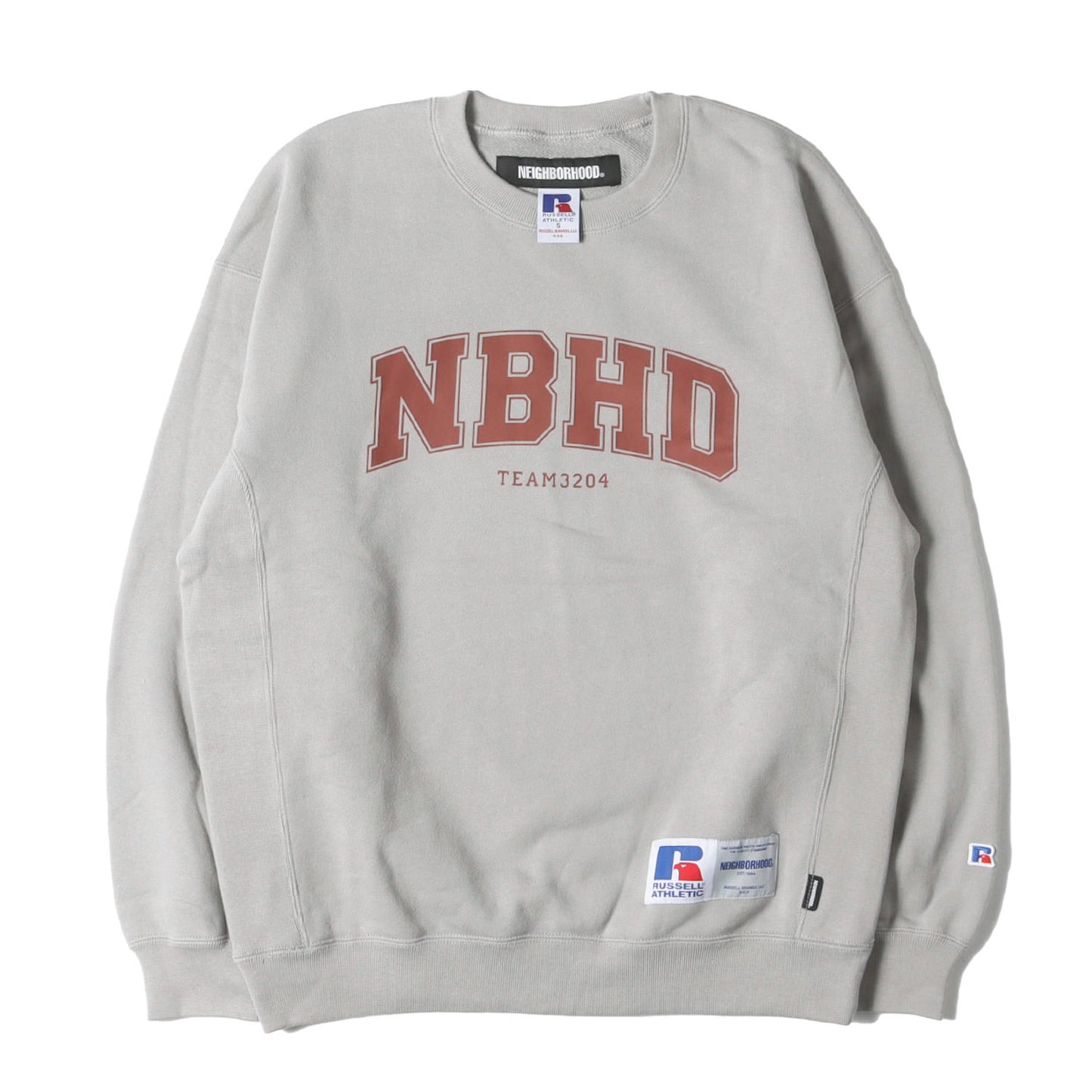 24SS ×RUSSELL ATHLETIC カレッジロゴ スウェット(SWEATSHIRT LS)