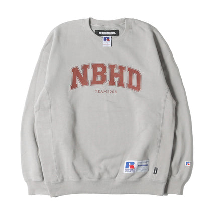 24SS ×RUSSELL ATHLETIC カレッジロゴ スウェット(SWEATSHIRT LS)