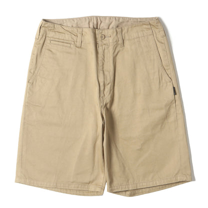 24SS コットンツイル ワークショーツ(CLASSIC CHINO SHORT)