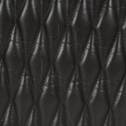 ×BACKDROP レザーキルティング トートバッグ