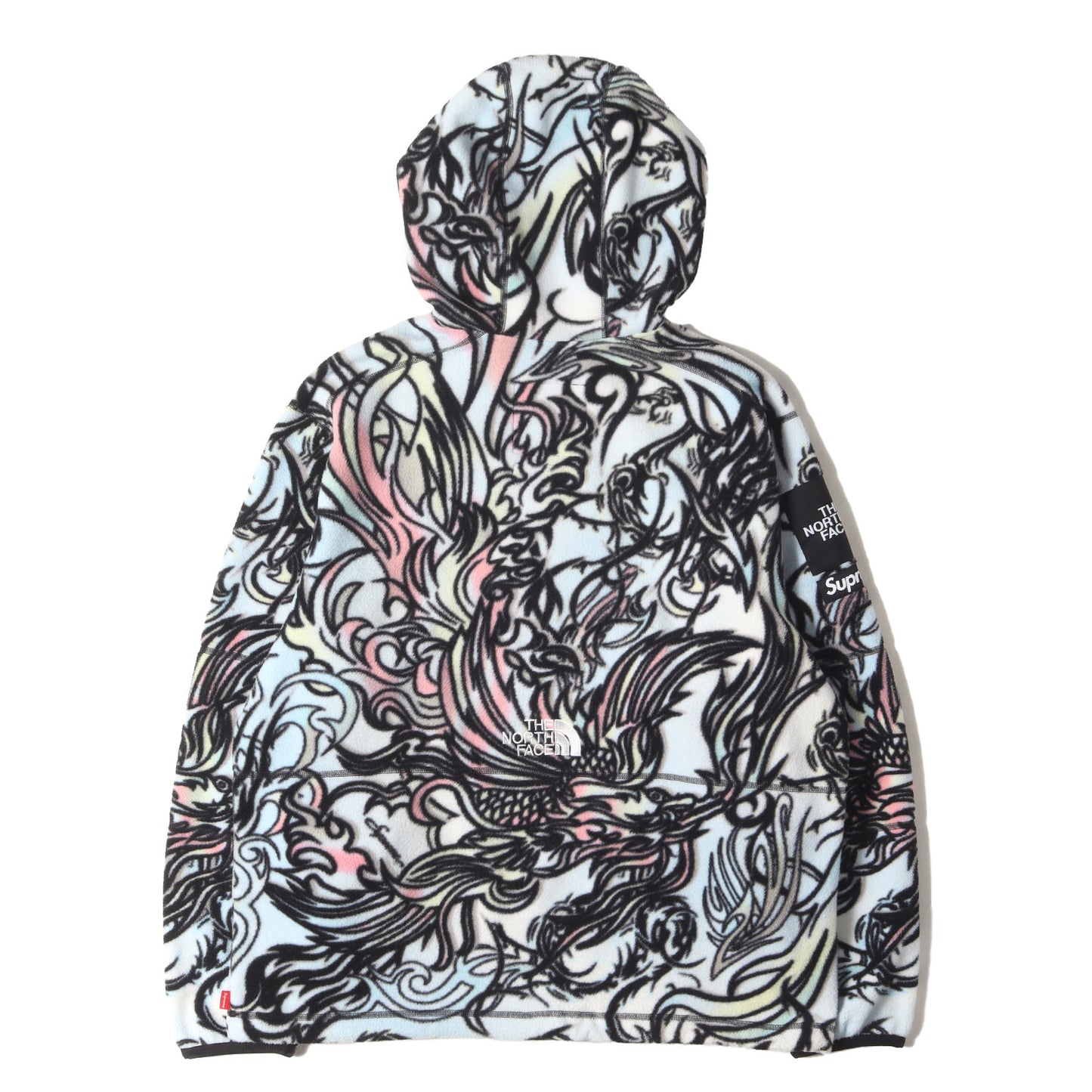 22AW ×THE NORTH FACE Steep Tech ドラゴン柄 プルオーバー フリース ジャケット(Steep Tech Fleece Pullover)