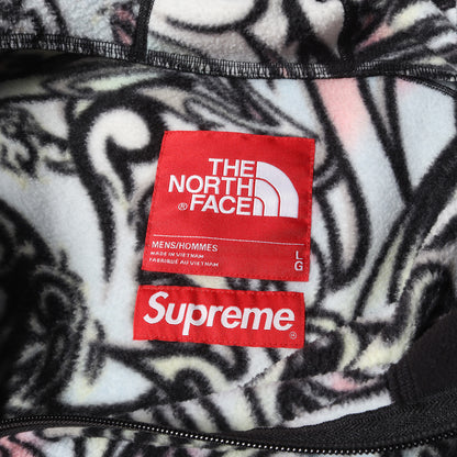 22AW ×THE NORTH FACE Steep Tech ドラゴン柄 プルオーバー フリース ジャケット(Steep Tech Fleece Pullover)