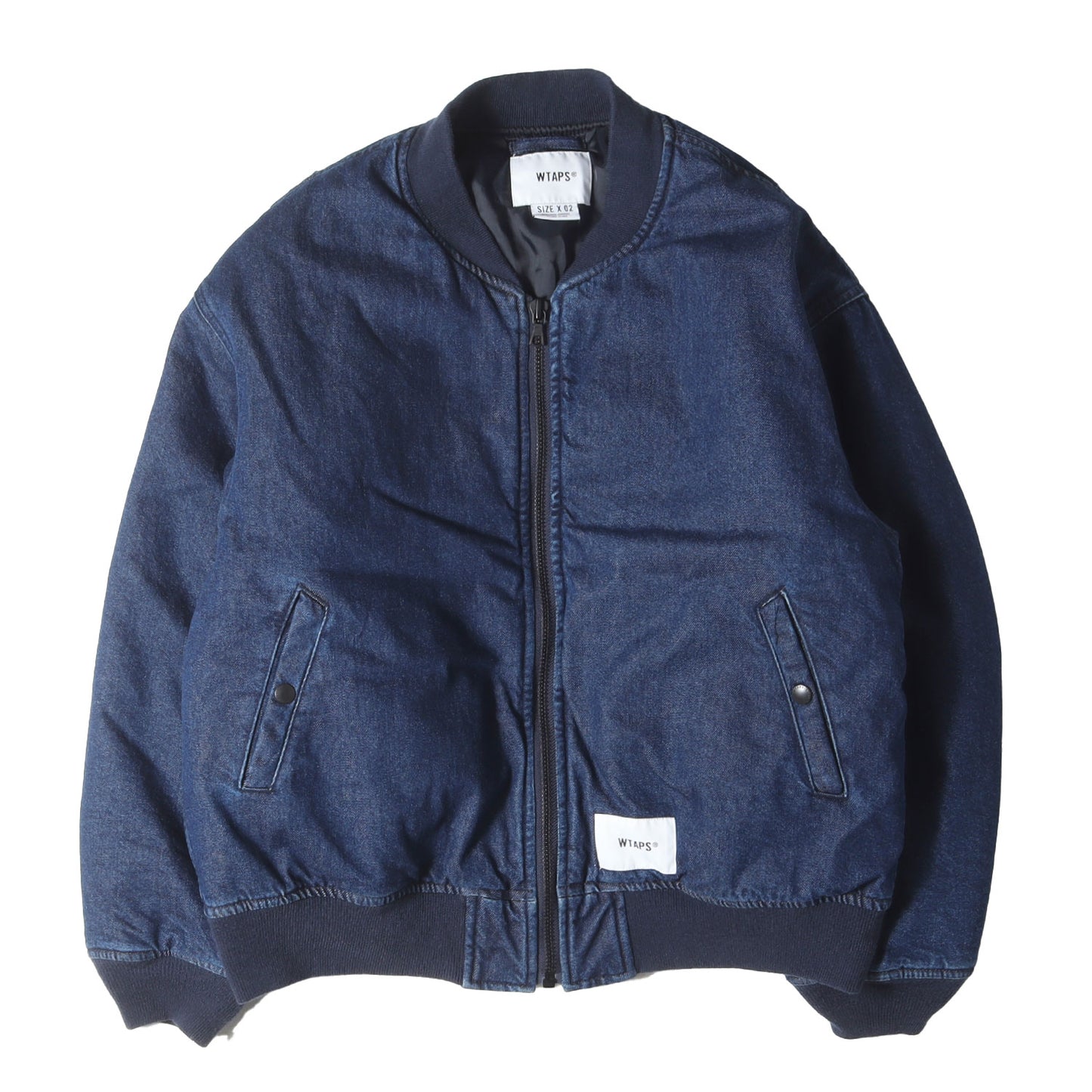 22AW デニム MA-1 フライトジャケット(JFW-04 / JACKET / COTTON. DENIM)