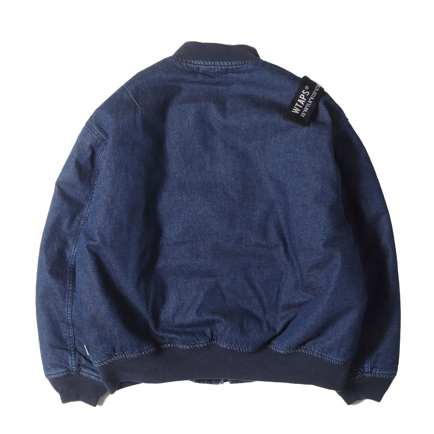 22AW デニム MA-1 フライトジャケット(JFW-04 / JACKET / COTTON. DENIM)