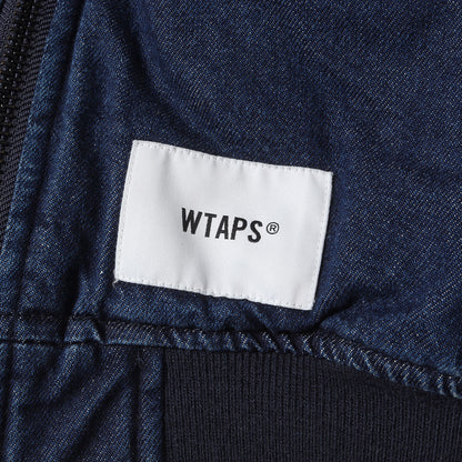 22AW デニム MA-1 フライトジャケット(JFW-04 / JACKET / COTTON. DENIM)