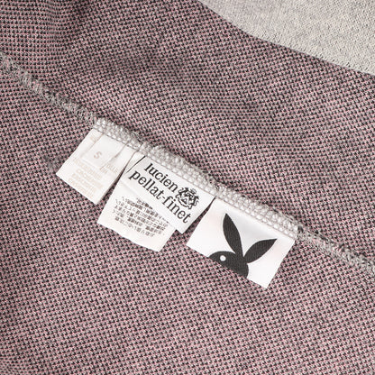 ×PLAYBOY ラインストーン ラビットヘッド&スカル コットン/カシミヤ ニット