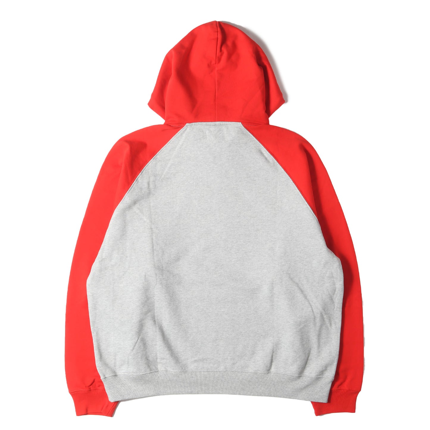 23AW 2トーン ラグラン スウェットパーカー(TWO TONE EMBROIDERY HOODIE)