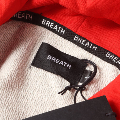 23AW 2トーン ラグラン スウェットパーカー(TWO TONE EMBROIDERY HOODIE)