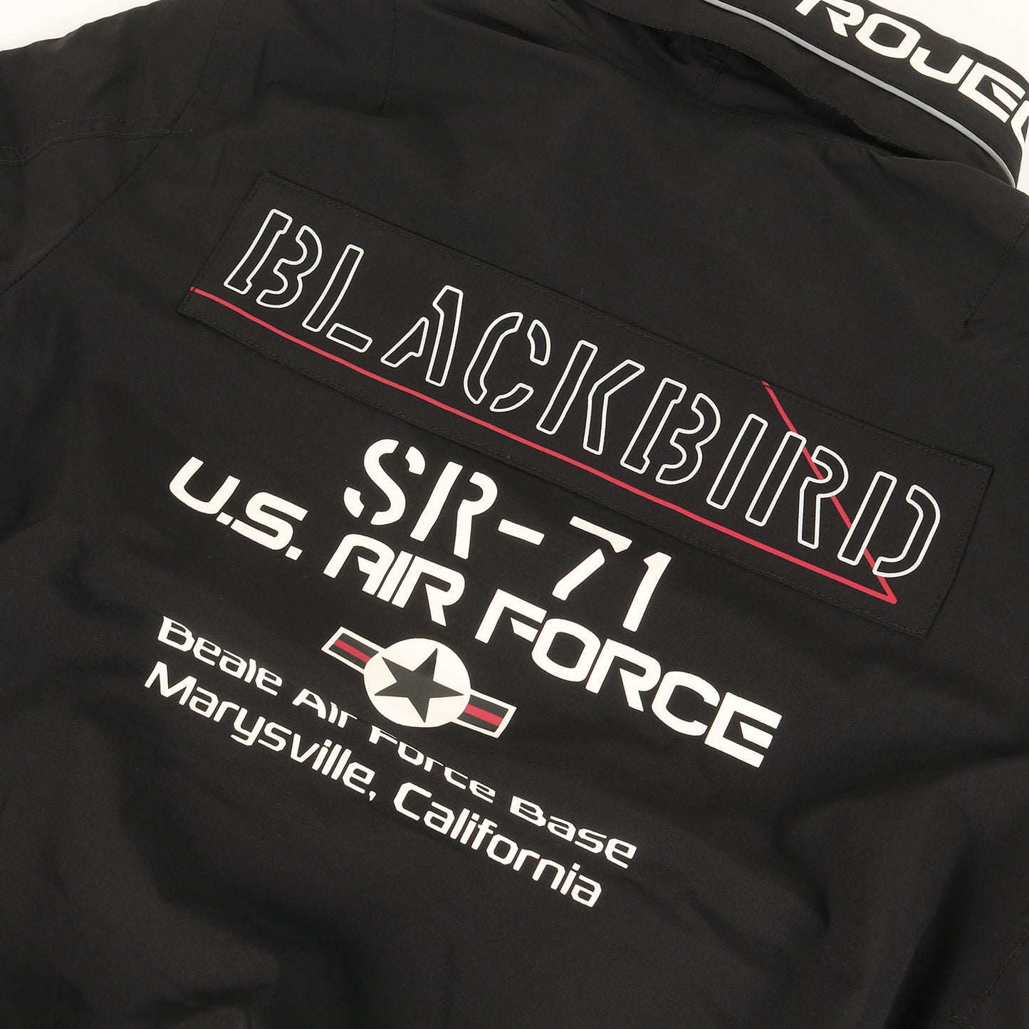 ストレッチナイロン フルジップ ミリタリージャケット