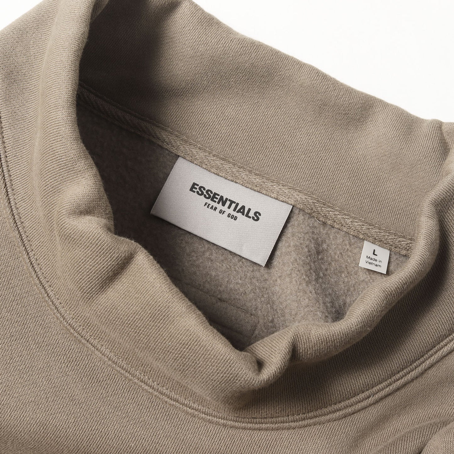 FOG ESSENTIALS オーバーサイズ モックネック スウェット