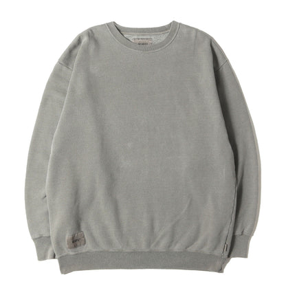 23AW 製品染め クルーネック スウェット(AII 03 / SWEATER / CTPL. SIGN)