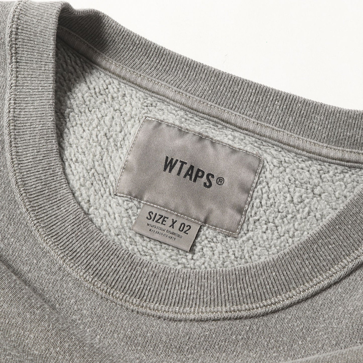 23AW 製品染め クルーネック スウェット(AII 03 / SWEATER / CTPL. SIGN)