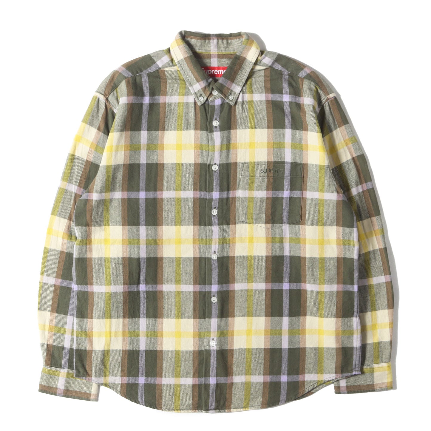 23AW タータンチェック フランネルシャツ(Plaid Flannel Shirt)