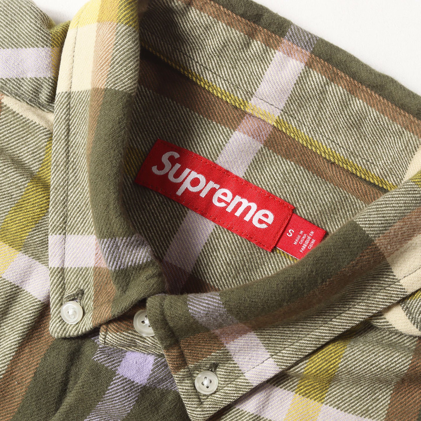 23AW タータンチェック フランネルシャツ(Plaid Flannel Shirt)