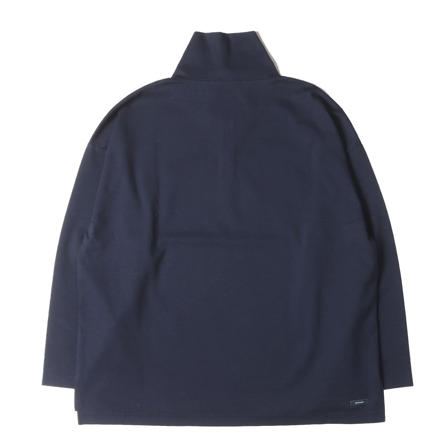 24AW ストレッチ ハーフジップ プルオーバートップ(BASQUE PONTE HALF ZIP TOP)