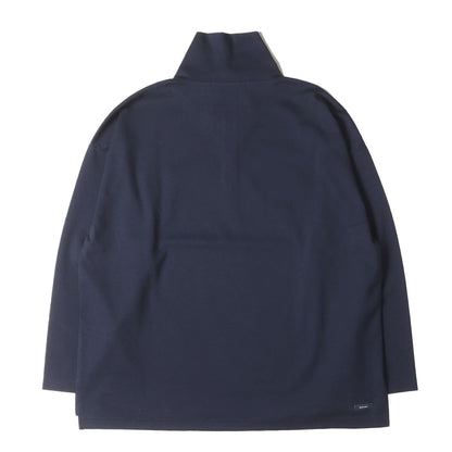 24AW ストレッチ ハーフジップ プルオーバートップ(BASQUE PONTE HALF ZIP TOP)