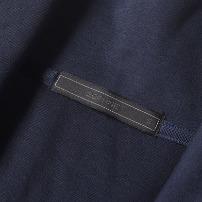 24AW ストレッチ ハーフジップ プルオーバートップ(BASQUE PONTE HALF ZIP TOP)