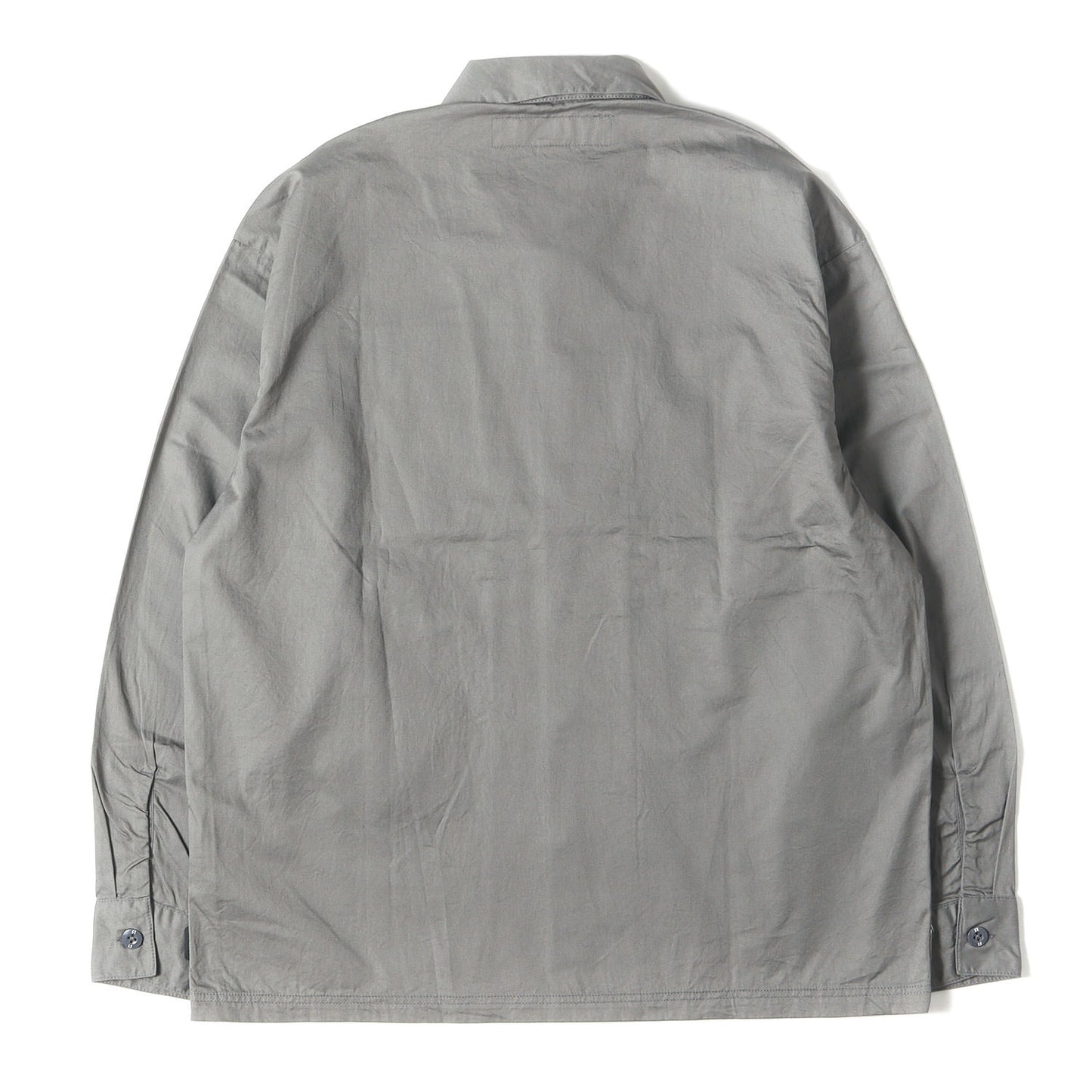 25SS ロゴワッペン付き クラシック ワークシャツ(CLASSIC WORK SHIRT LS-2)
