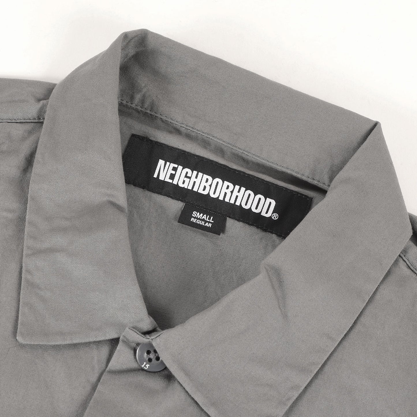 25SS ロゴワッペン付き クラシック ワークシャツ(CLASSIC WORK SHIRT LS-2)