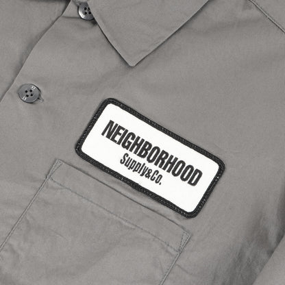 25SS ロゴワッペン付き クラシック ワークシャツ(CLASSIC WORK SHIRT LS-2)