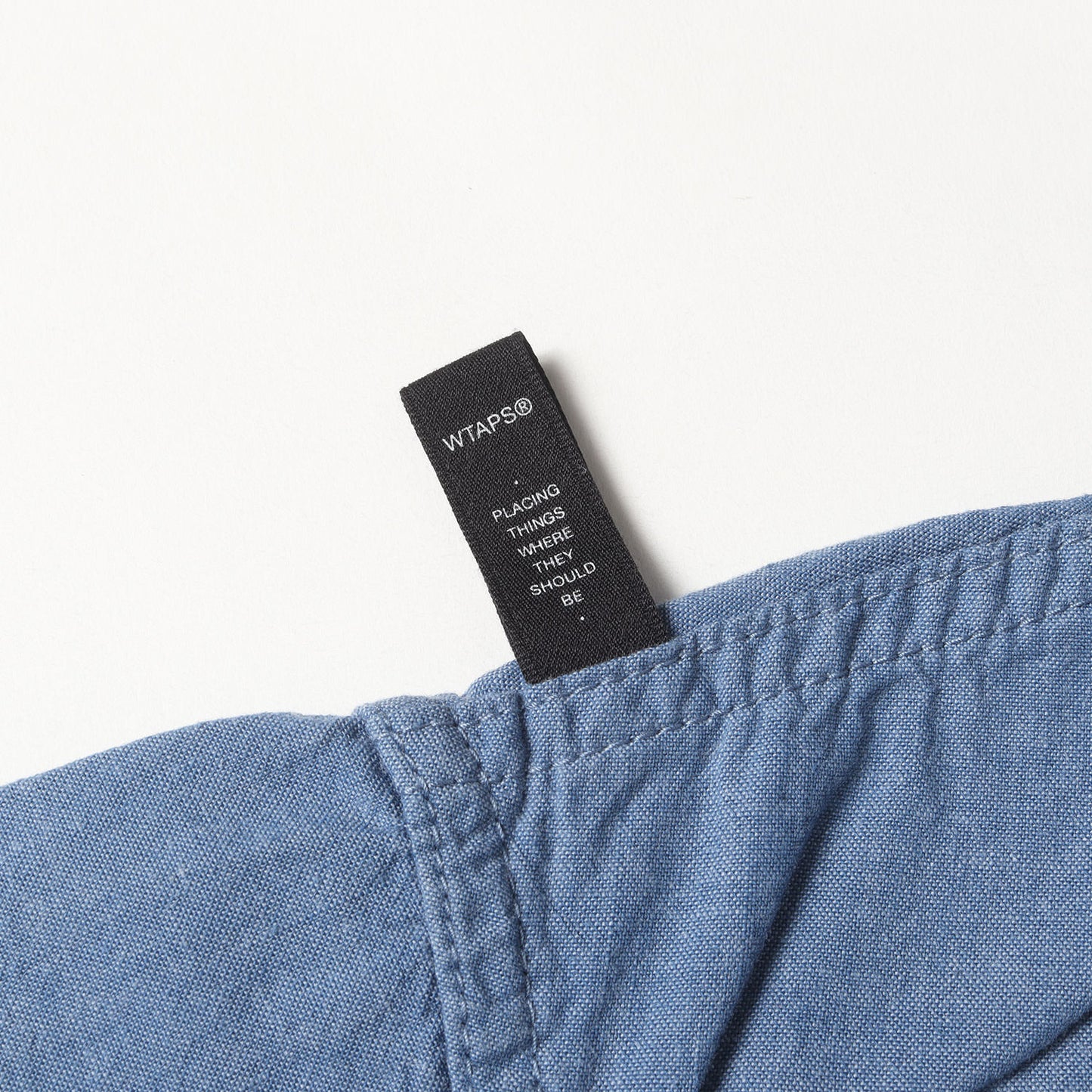 シャンブレー ミリタリー 半袖シャツ(BUDS SS 01 / SHIRT)